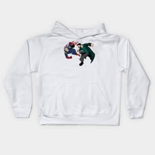 homelander vs  billy butcher Kids Hoodie